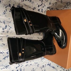 Coach tall rain boots